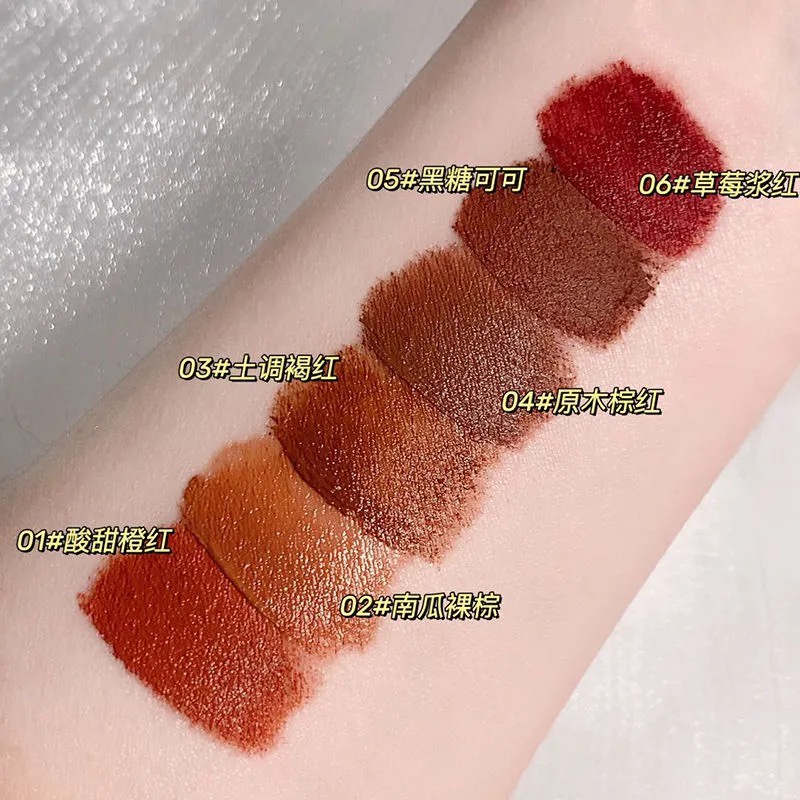 Son Nội Địa Trung Maffick Chất Kem Lì Có Dưỡng Kèm Gương Cô Gái Mềm Mịn Lâu Trôi Somoholic SM7