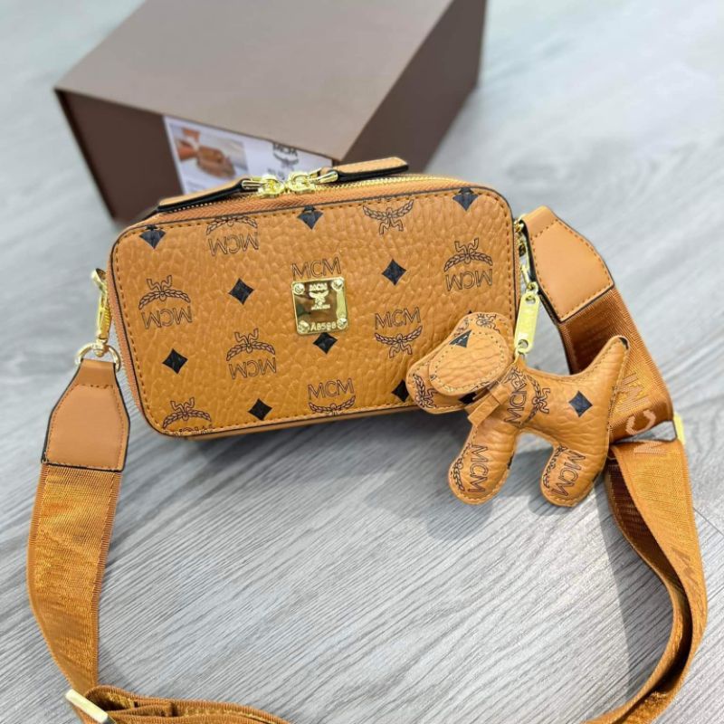 Túi đeo chéo Cop chữ nhật nữ M6091 Fullbox Nam Châm