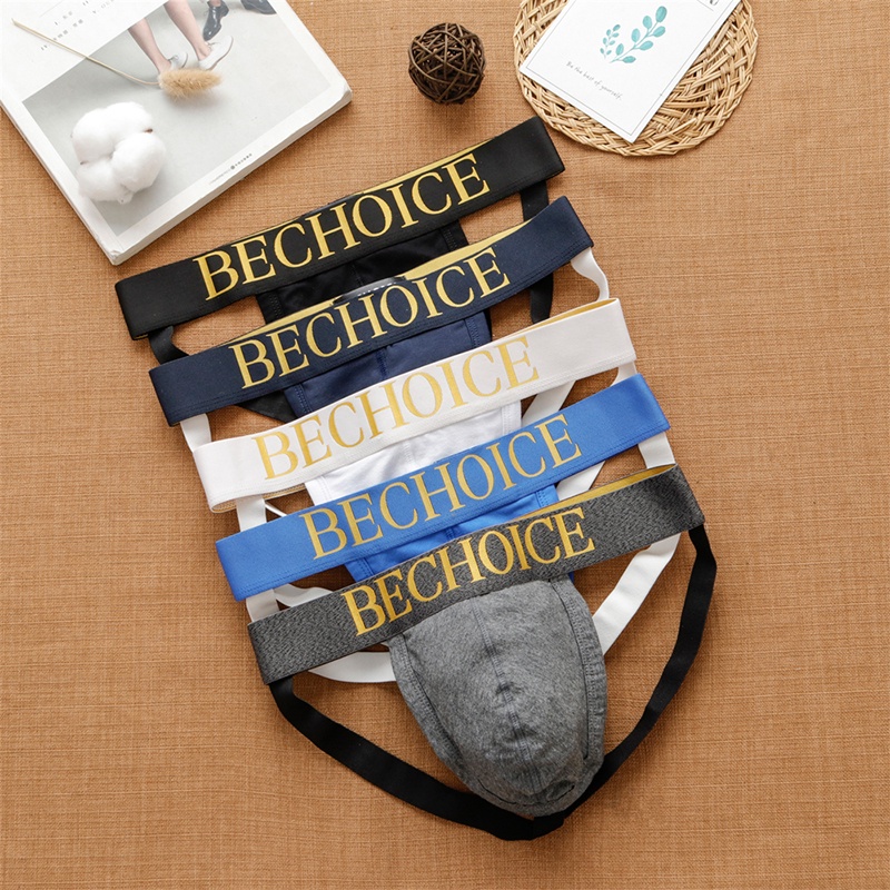 Quần lót nam jockstrap thongs và g strings cotton mềm