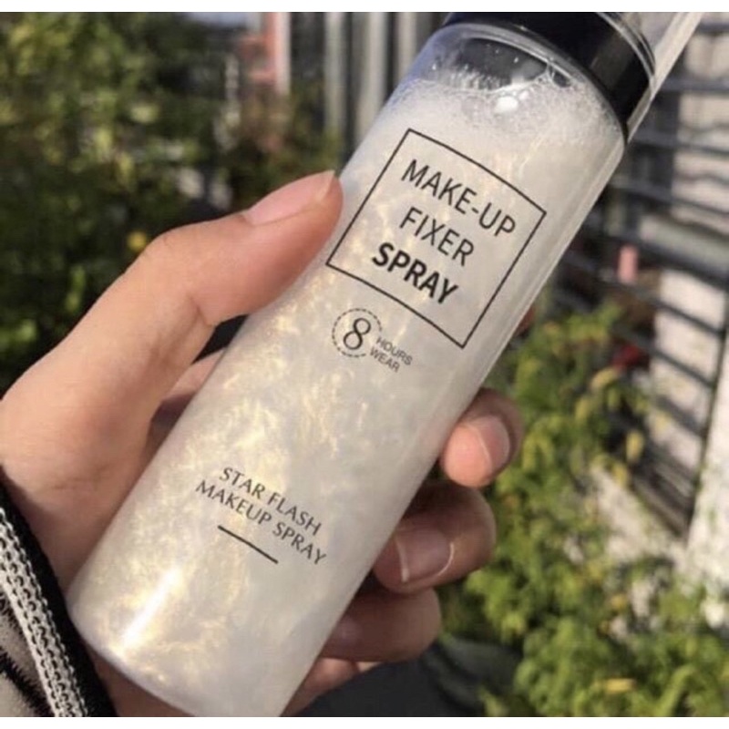 Xịt Nhũ Khoá Nền Trang Điểm Star Flash Make Up Spray 8H Wear | BigBuy360 - bigbuy360.vn