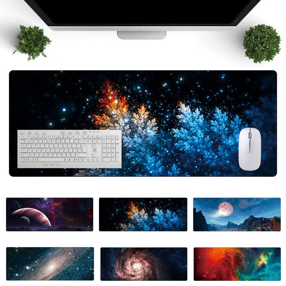MYRONGVN Lót ChuộT 90 * 40cm HọA TiếT Galaxy
