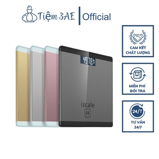 Cân điện tử iscale iphone - cân sức khỏe gia đình tải trọng 180kg