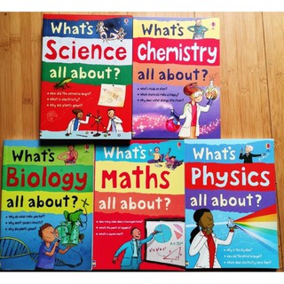 Bộ nhập - Full 5c -  USBORNE What’s all about