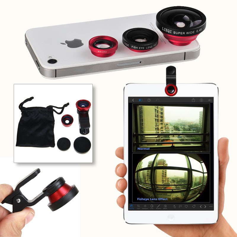 Bộ Ống Lens Camera Điện Thoại 3in1 Mẫu Mới Cho Hình Ảnh Rõ Nét Hơn K001 |shopee. Vn\mockhoa55