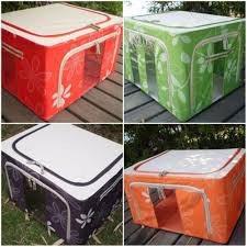 Túi vải đựng đồ quần áo khung thép chịu lực[Giảm giá sốc]