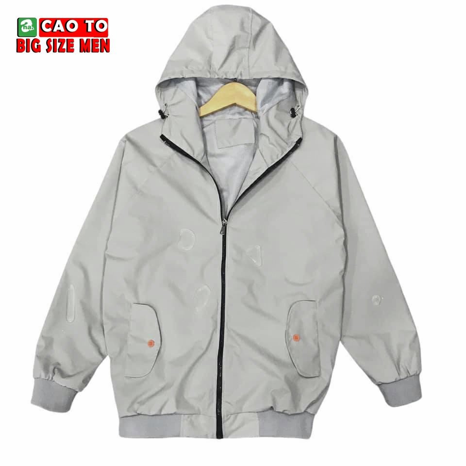 Áo khoác nam size lớn 2 lớp dù thoáng mát Big Size 3XL 4XL 5XL 6XL 7XL