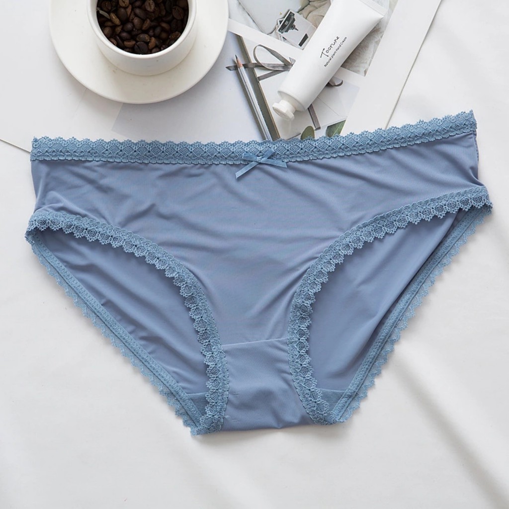 Quần Lót Chất Thun Lạnh Mềm Mát Viền Ren Co Giãn Nhiều Q047 | BigBuy360 - bigbuy360.vn