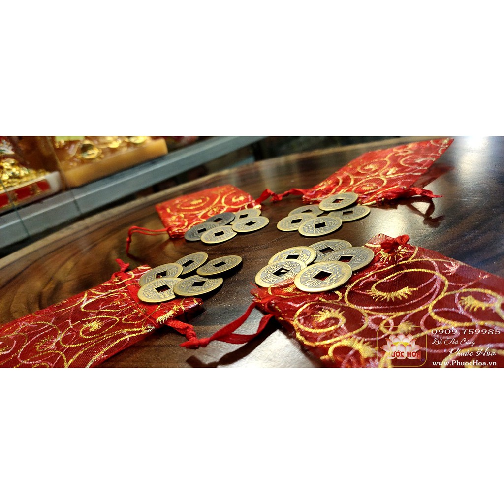 Bộ 5 đồng xu phong thuỷ, 5 xu ngũ đế | BigBuy360 - bigbuy360.vn