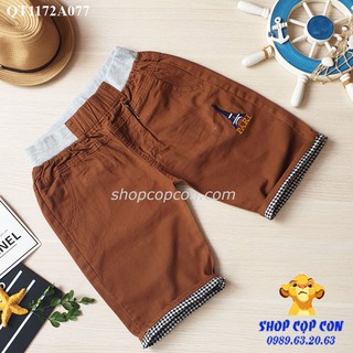 Quần lửng kaki bé trai (36-48kg)