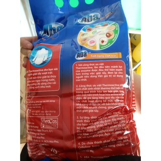 Bột giặt nhiệt Aba tinh tươm 3kg