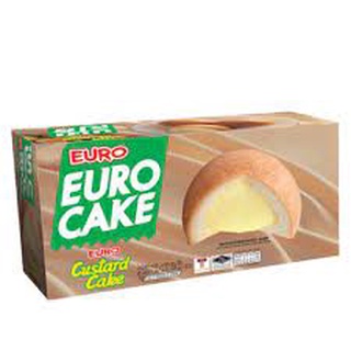 bánh euro cake nhân kem trứng hàng thái lan hộp 12 cái