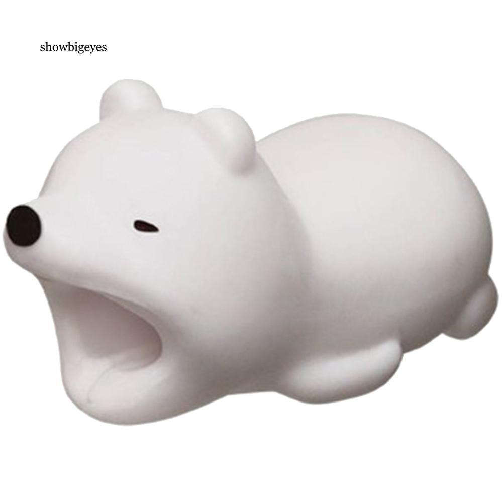 Dụng cụ bảo vệ đầu dây cáp hình động vật dễ thương