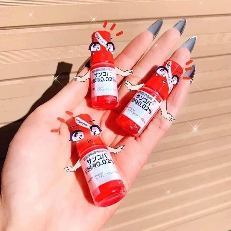 Nhỏ Mắt Sancoba Nhật Bản Chống Cận Thị 5ml