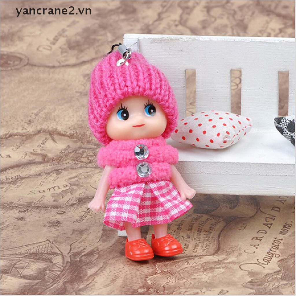 Móc Khóa Hình Thú Nhồi Bông Mini Mềm Mại Đáng Yêu {yancrane2.vn}