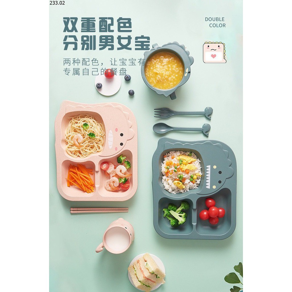 SET BÁT ĂN DẶM LÚA MẠCH 6 MÓN