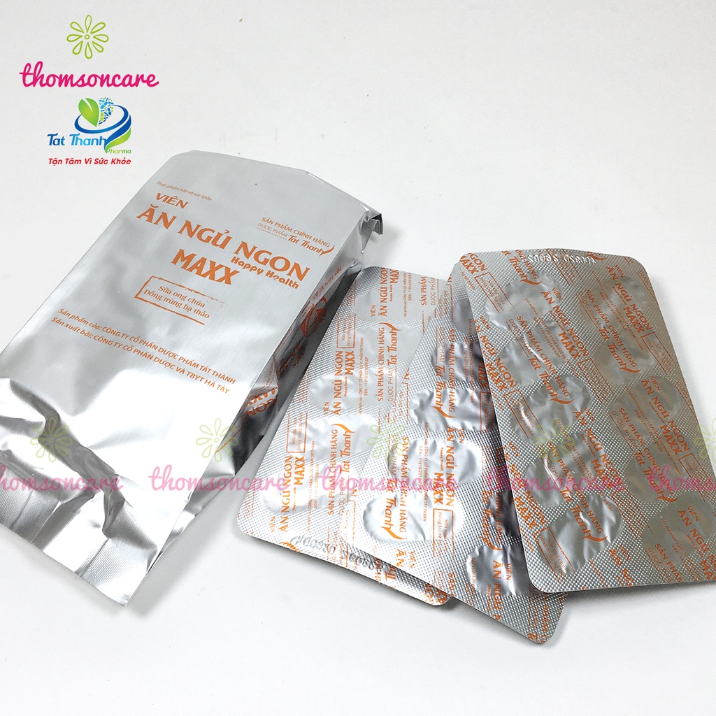 Viên ngủ ngon Happy Health Max - hỗ trợ an thần, ngủ ngon giấc