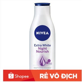 Sữa dưỡng thể giúp săn da, dưỡng trắng Nivea ban đêm