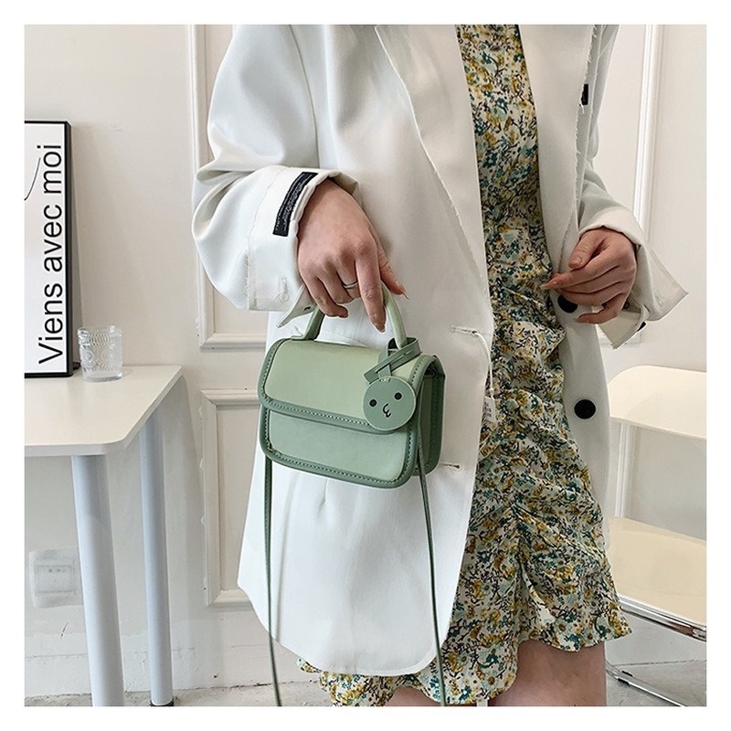 Túi Đeo Chéo Vai Hình Vuông Nhỏ Màu Trơn NB00247