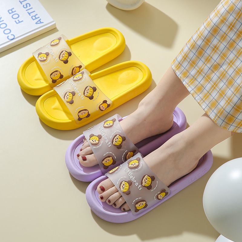 Dép Đi Trong Nhà Chống Trượt Họa Tiết Hoạt Hình Cho Nữ