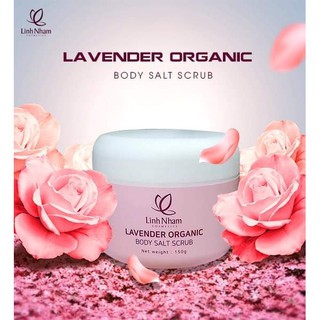 (Freeship) Muối tắm Lavender Organic Linh Nhâm
