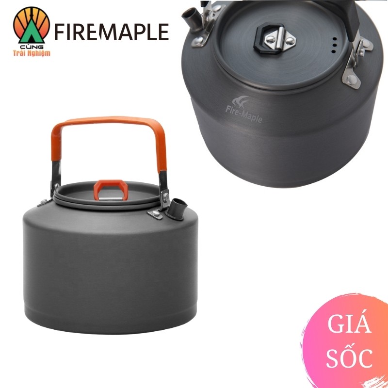 [CHÍNH HÃNG] Ấm Đun Nước 1.5 L Fire Maple FEAST T4 Nhỏ Gọn Tiện Lợi Chuyên Dụng Cho Du Lịch, Dã Ngoại Cắm Trại