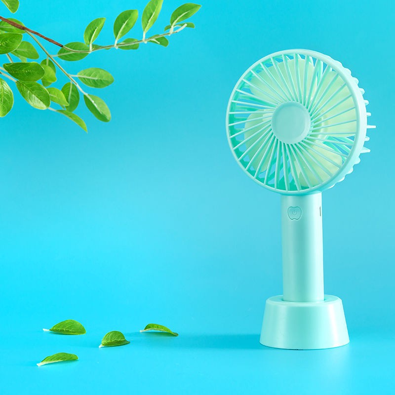 Quạt mini tích điện cầm tay có chân đế để bàn 3 tốc độ gió N9 | BigBuy360 - bigbuy360.vn