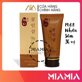 Sữa Rửa Mặt Nhân Sâm 36 Vị ngăn ngừa mụn, loại bỏ tế bào chết chính hãng MeeA Organic