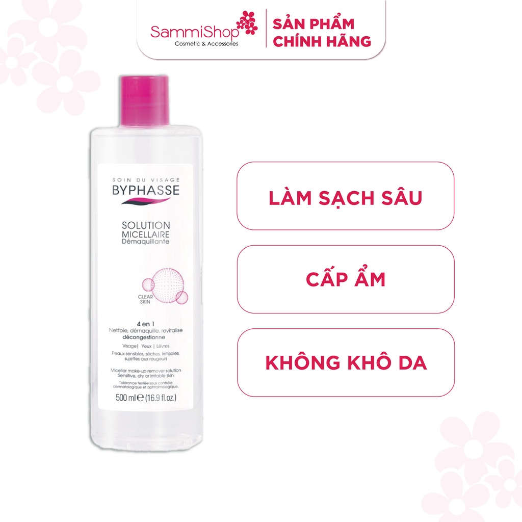 Nước tẩy trang Byphasse 500ml