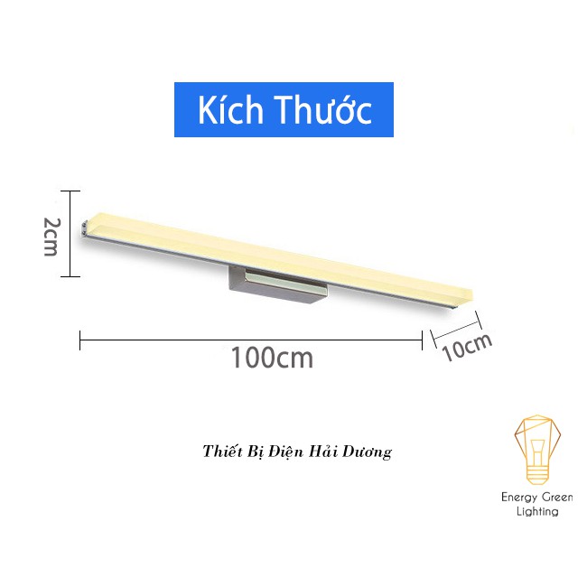 Đèn Soi Tranh- Đèn Rọi Gương Led Model A55 100cm 20w - 3 Chế Độ Ánh Sáng - - Energy Green Lighting - Bảo Hành 1 Năm