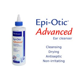 Dung dịch vệ sinh tai Virbac, Pet ear cleaner chó mèo/thú cưng, dung dịch rửa tai cho chó mèo