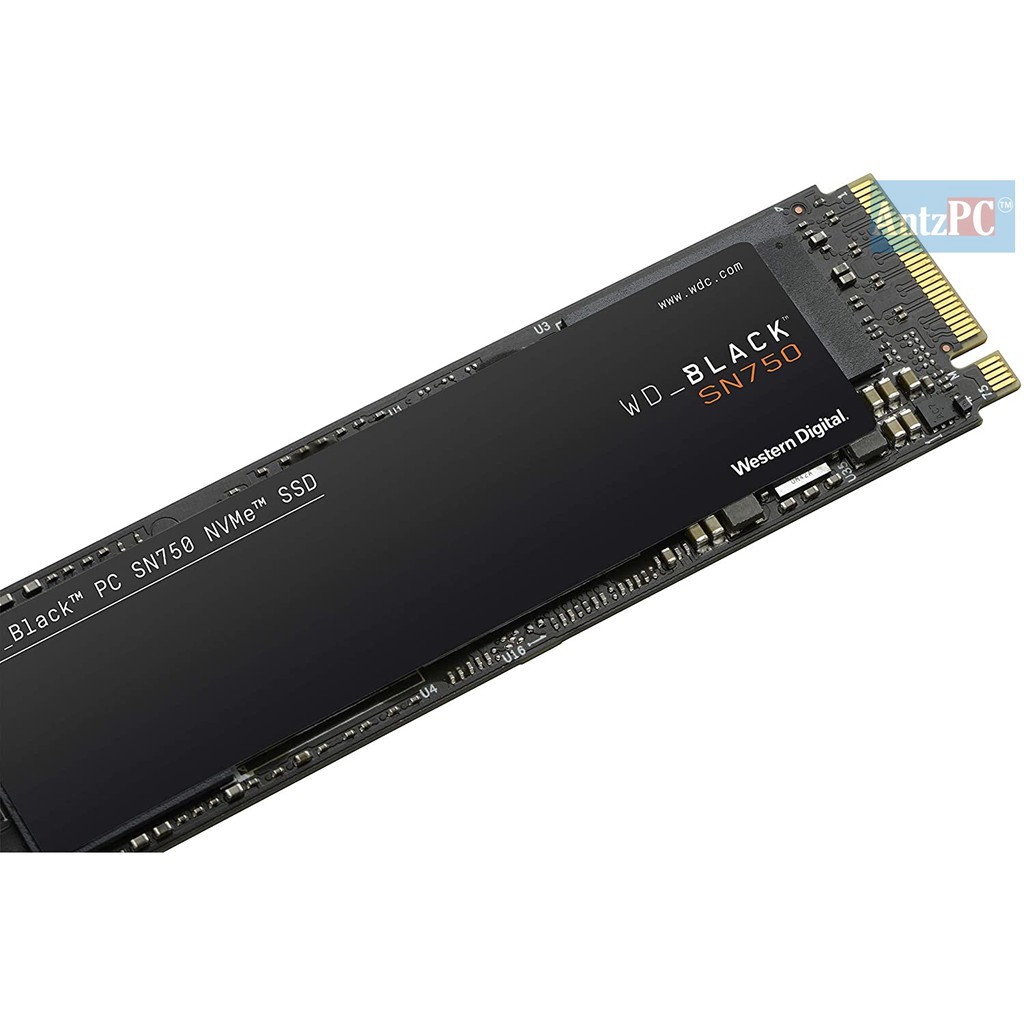 Ổ cứng SSD cắm trong chuẩn M.2 Western Black SN750 500GB 1TB NVMe 3D NAND  - Nhập khẩu Nguyên Seal US