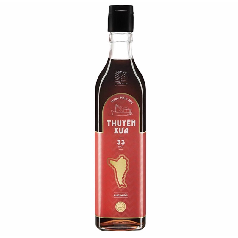 Nước Mắm Nhĩ Thuyền Xưa 33N Chai 500ml