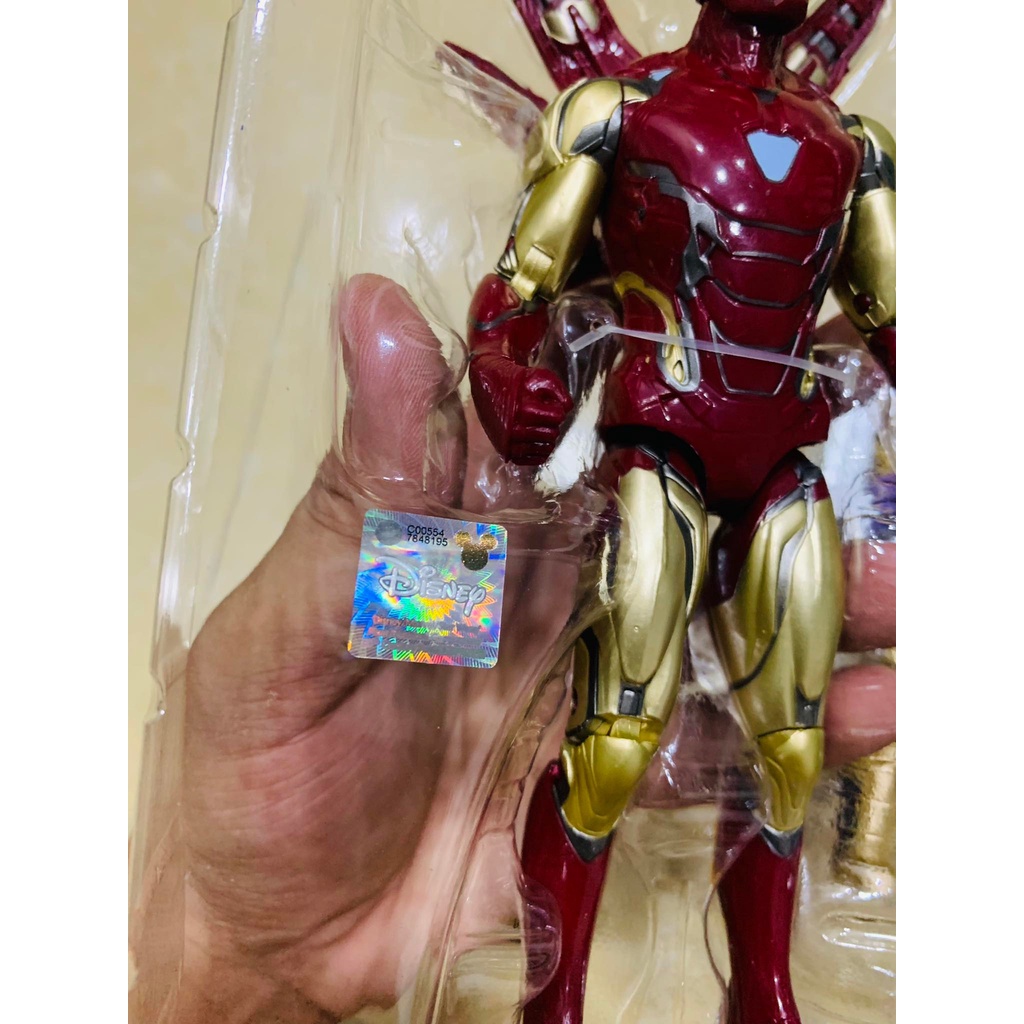 Mô hình đồ chơi Iron man mark 85 mk 85 Endgame Infinity war Hãng ZD Toy tỉ lệ 1/10 - Avenger