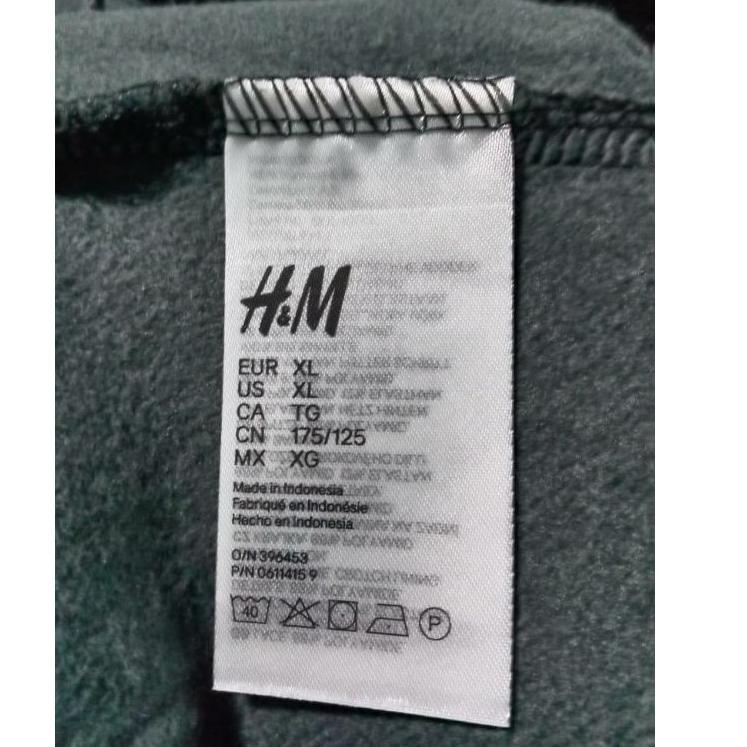 Áo Hoodie In Chữ Today!!!! H & M Cơ Bản