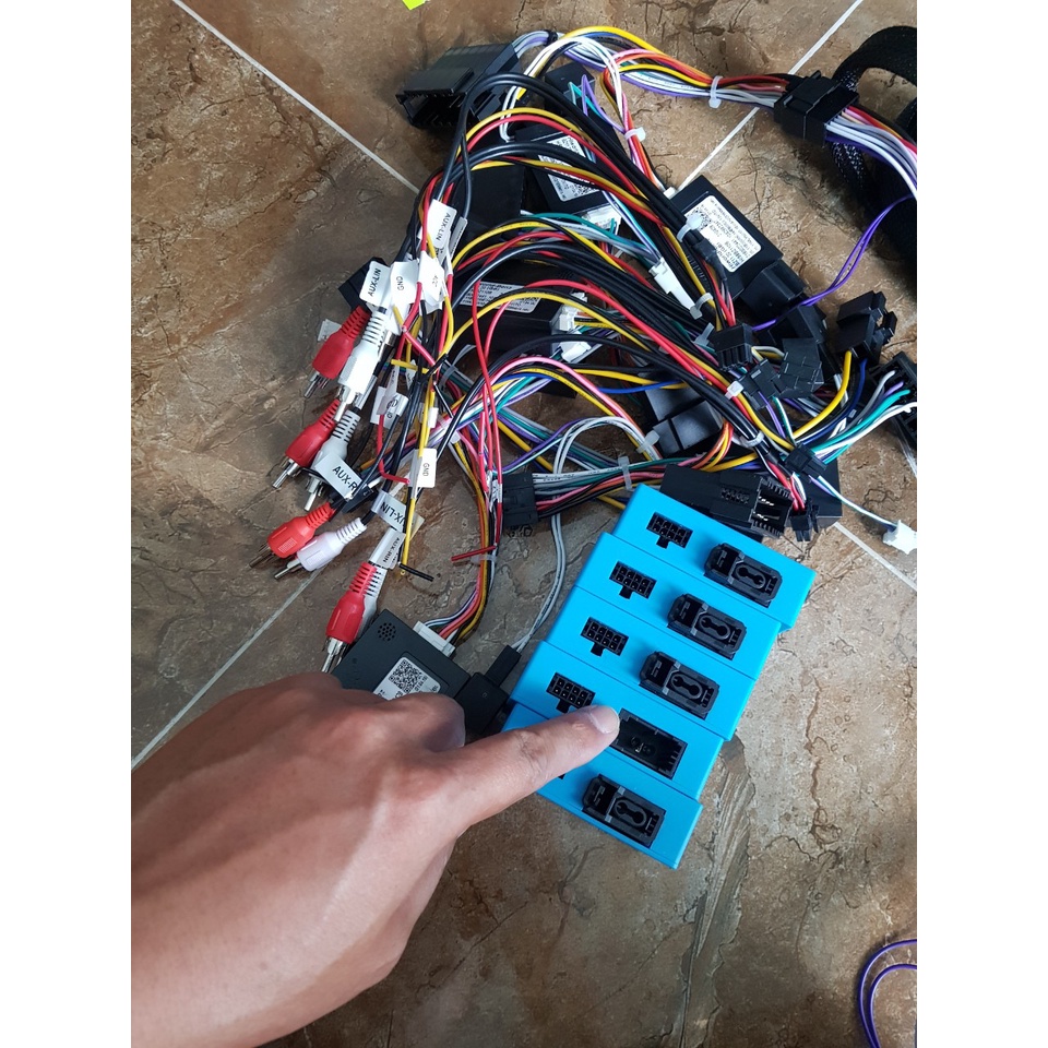 DÂY NGUỒN MÀN HÌNH ANDROID CHO XE MERCEDES W211 W219