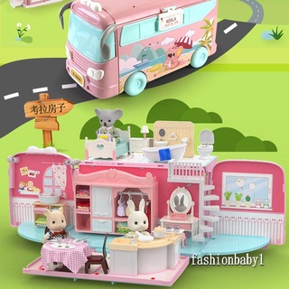 Mô hình nhà búp bê Koala Town dễ thương cho bé