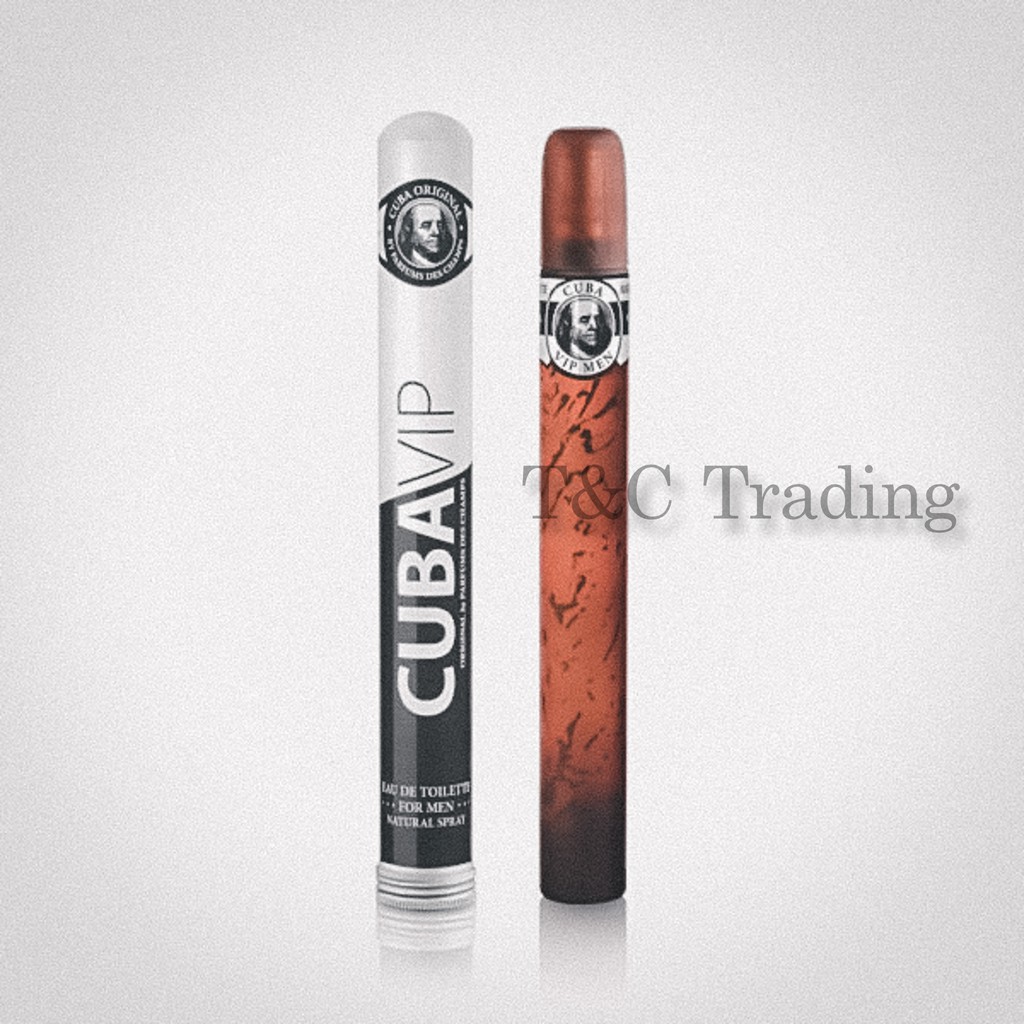 Nước hoa nam Cuba VIP loại 35ml, hàng chính hãng nhập Mỹ (Tặng kèm khẩu trang vải)