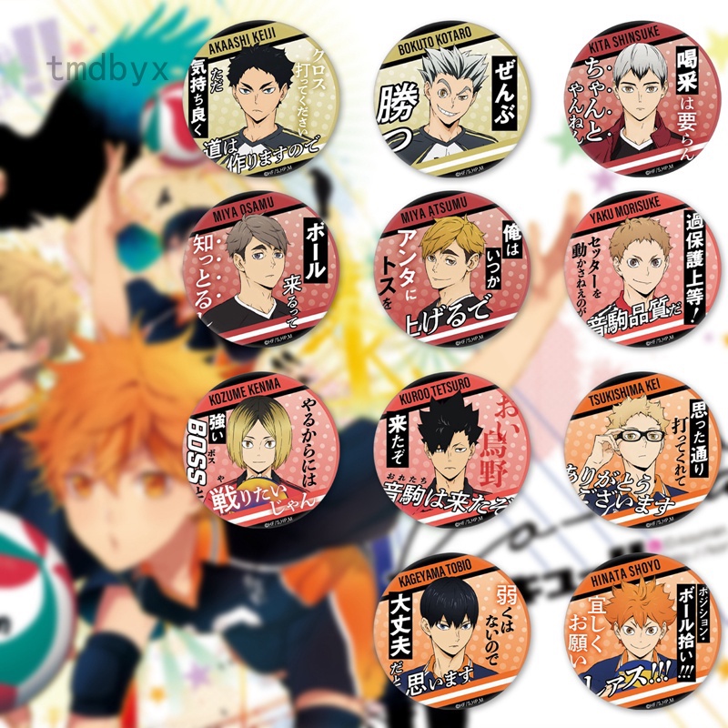 Tmdbyx Huy hiệu hóa trang nhân vật hoạt hình Nhật Bản 58mm