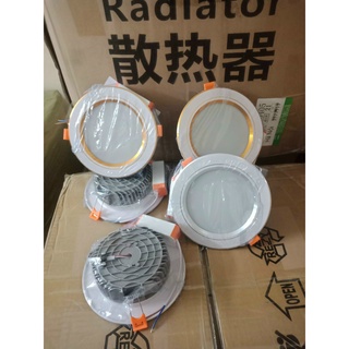 Đèn downlight led - đèn âm trần  - đèn mắt trâu - 9w - khoét lỗ thi công 110 mm