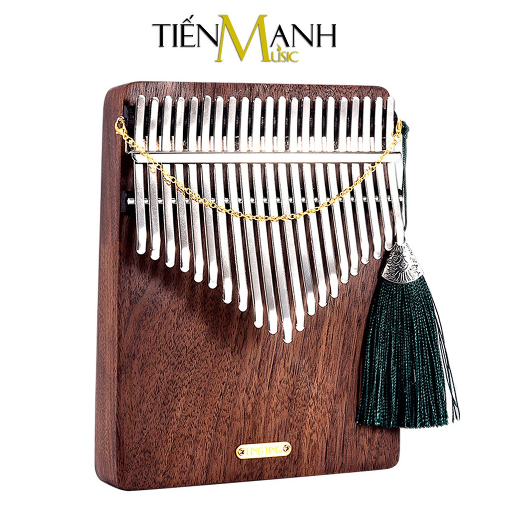 Đàn Kalimba LingTing 21 Phím LT-K21W (Gỗ Walnut Thính Vũ) - Full Phụ kiện