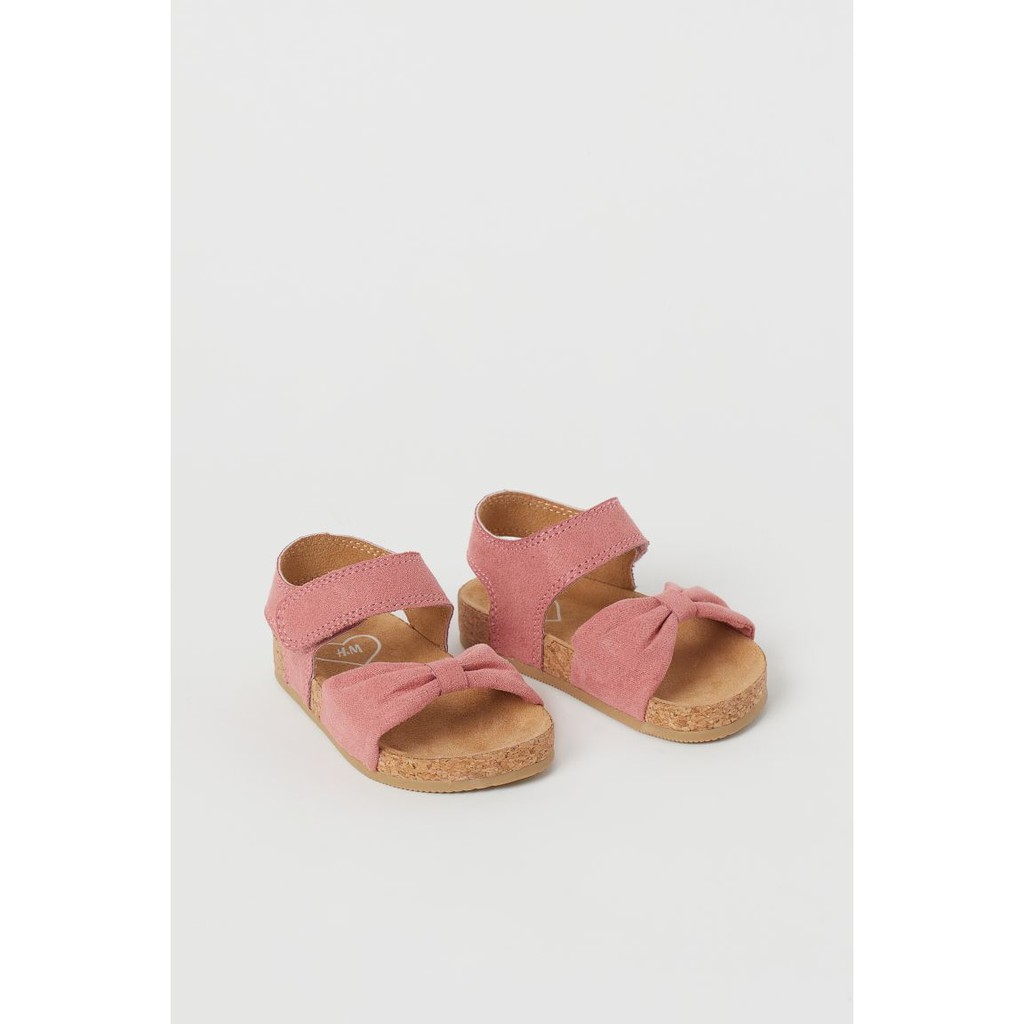 Sandals quai ngang màu hồng, Hờ mờ UK săn SALE