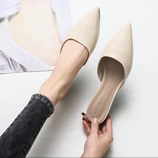 Giày bệt/ sục mũi nhọn Mã XU01