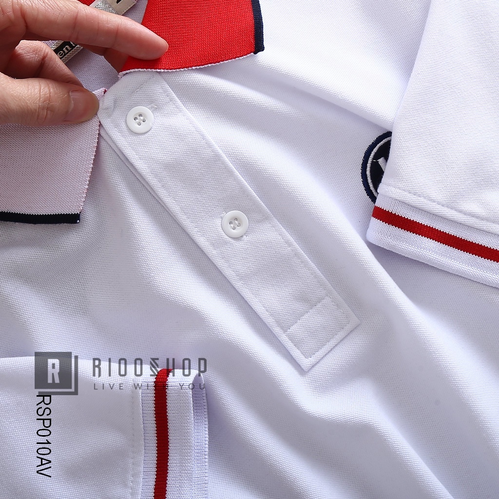 Áo polo đẹp nam, áo phông nam cổ MEN H RSP010 chất lượng, tay ngắn, cao cấp, form rộng, đơn giản, trẻ trung, big size