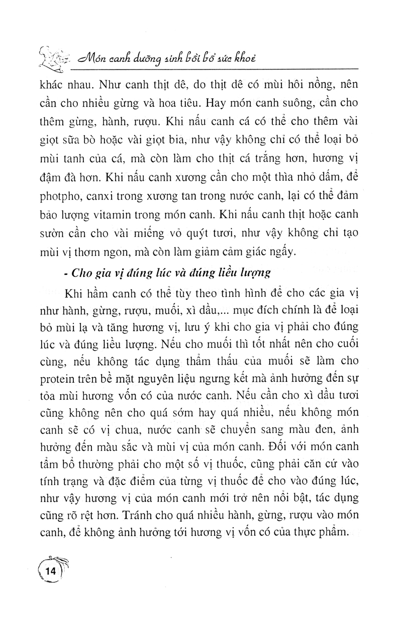 Sách Món Canh Dinh Dưỡng Bồi Bổ Sức Khỏe