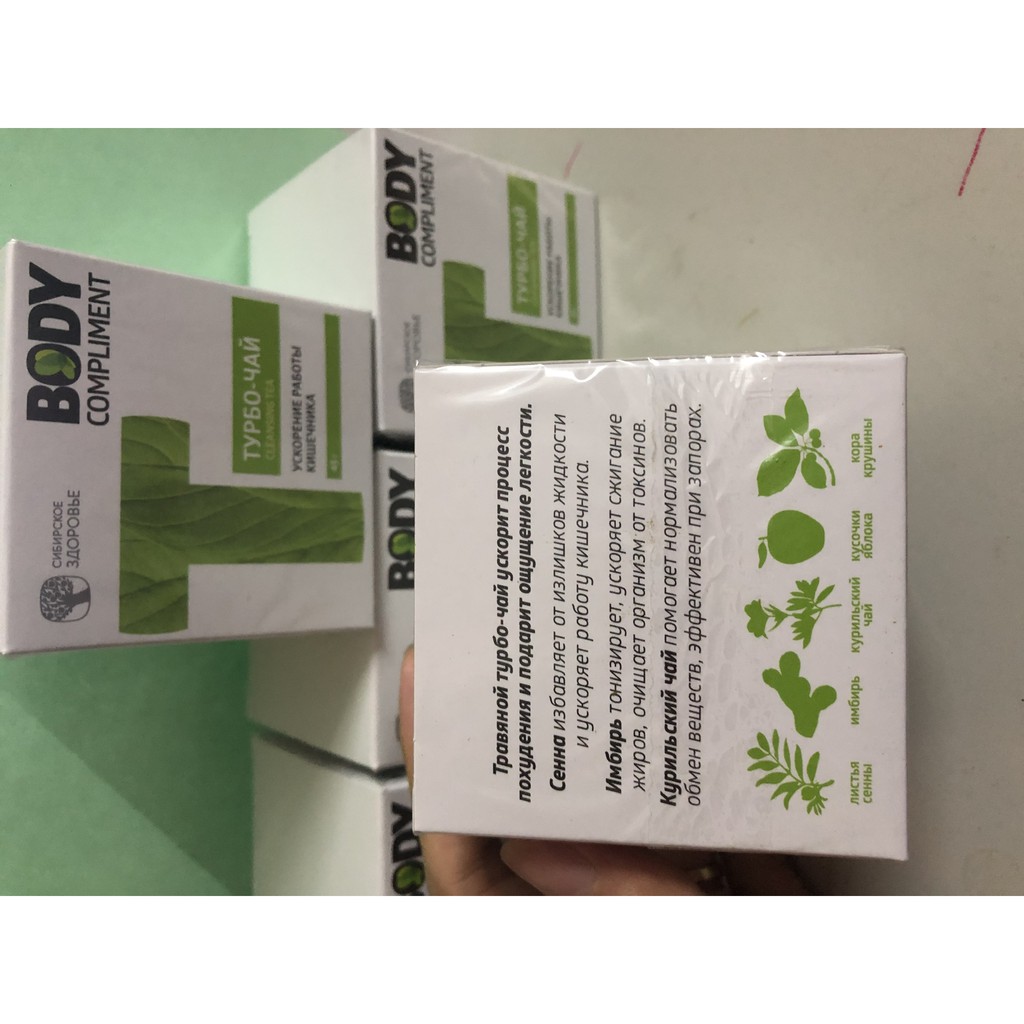 COMBO 5 HỘP TRÀ THẢO MỘC CLEANSING TEA BODY COMPLIMENT (GIẢM CÂN, THẢI ĐỘC HIỆU QUẢ) | BigBuy360 - bigbuy360.vn