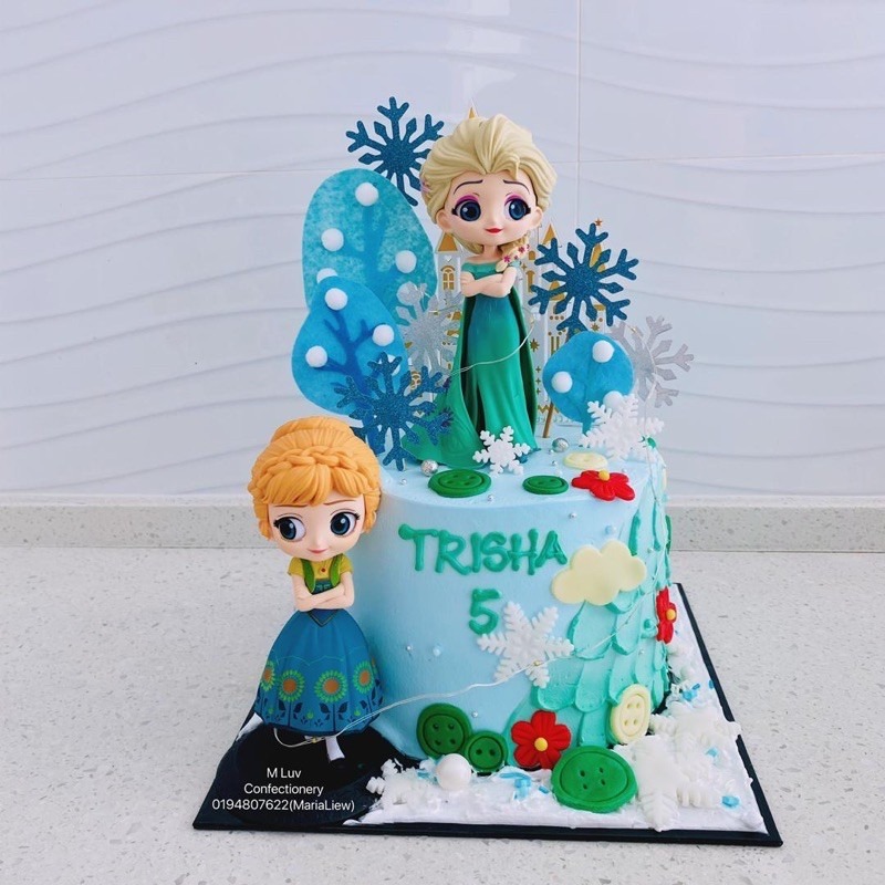 Mô Hình Nhân Vật Elsa Anna Trong Phim Frozen / Frozen