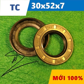 Phớt chặn dầu tc 30x52x7 ( phớt dầu / chắn dầu / lò xo / phớt ben / oil seal tc 30*52*7)