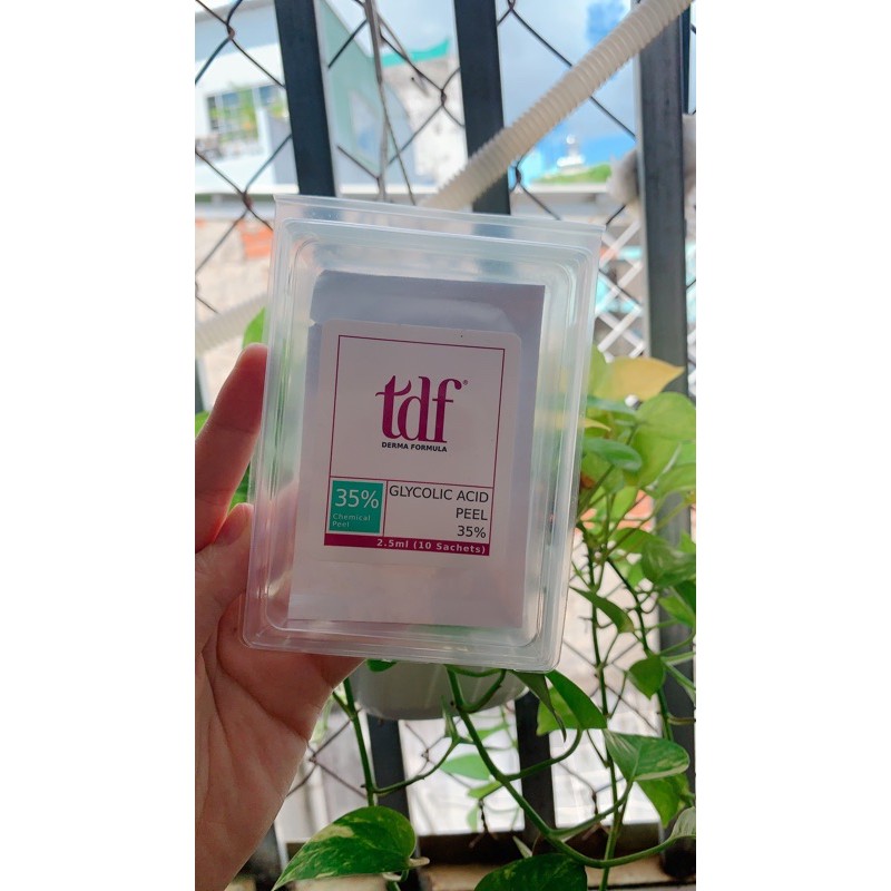 Peel da TDF - Glycolic acid 20%, 35% chính hãng từ Bác sĩ da liễu