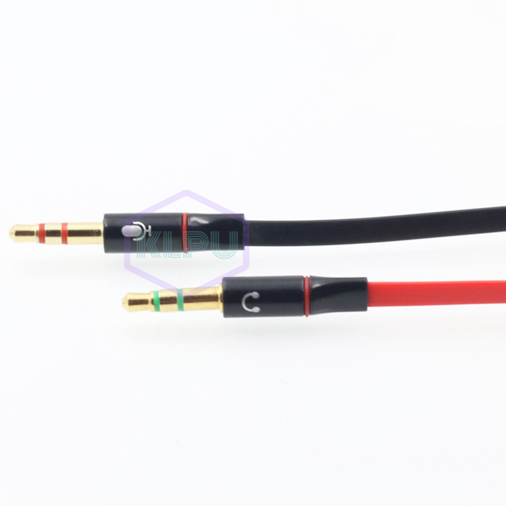 Dây cáp chữ Y chia 2 cổng audio tai nghe đa phương tiện giắc 3.5mm