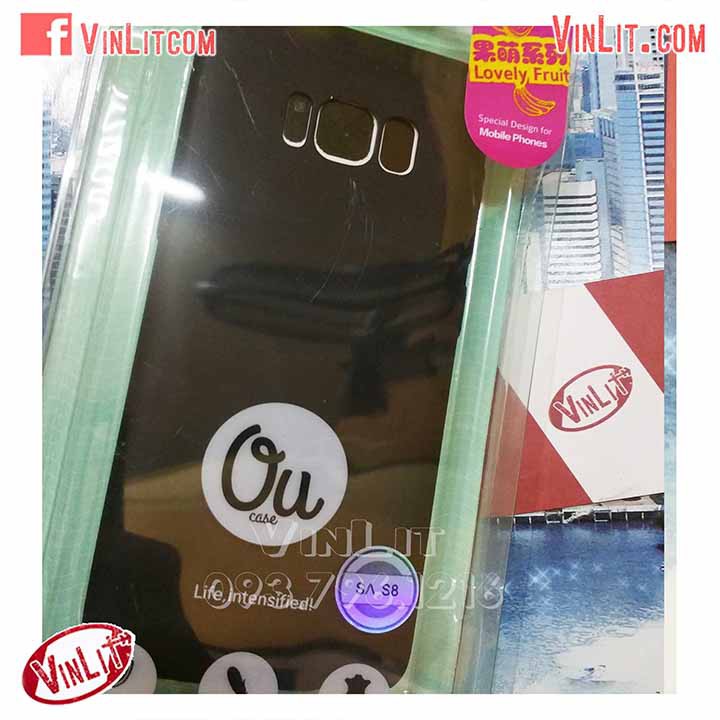 Ốp lưng dẻo Galaxy S8 Plus/ S8+ hiệu Ou Case màu đen